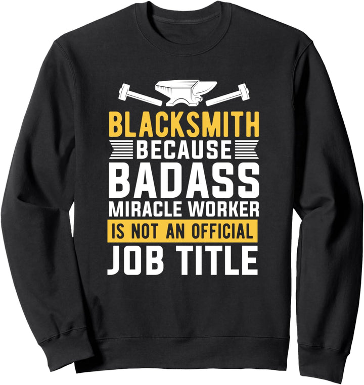 Metallbauer Handwerker - Schlosser Schmied Sweatshirt