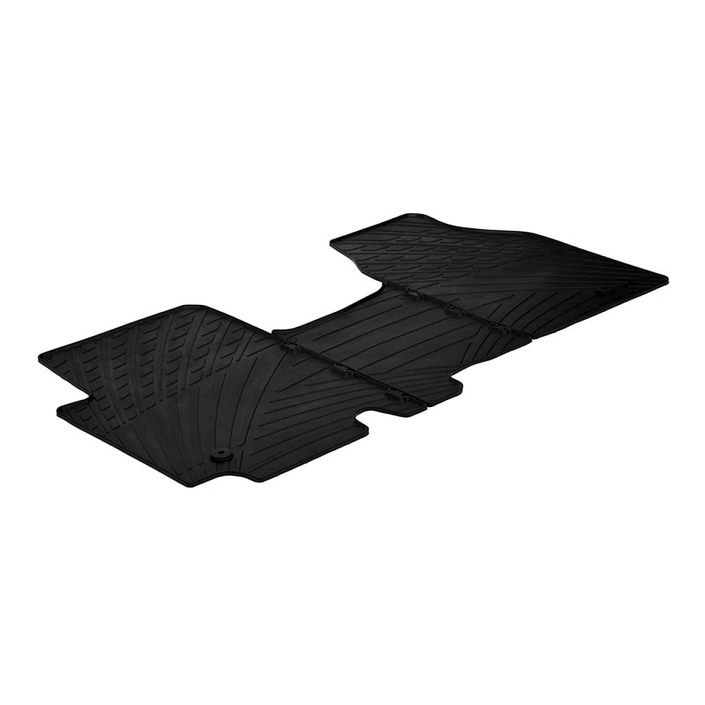 Satz Gummimatten kompatibel mit Renault Traffic / Opel Vivaro 2001-2014 (TK Profil 3-teilig + Montag