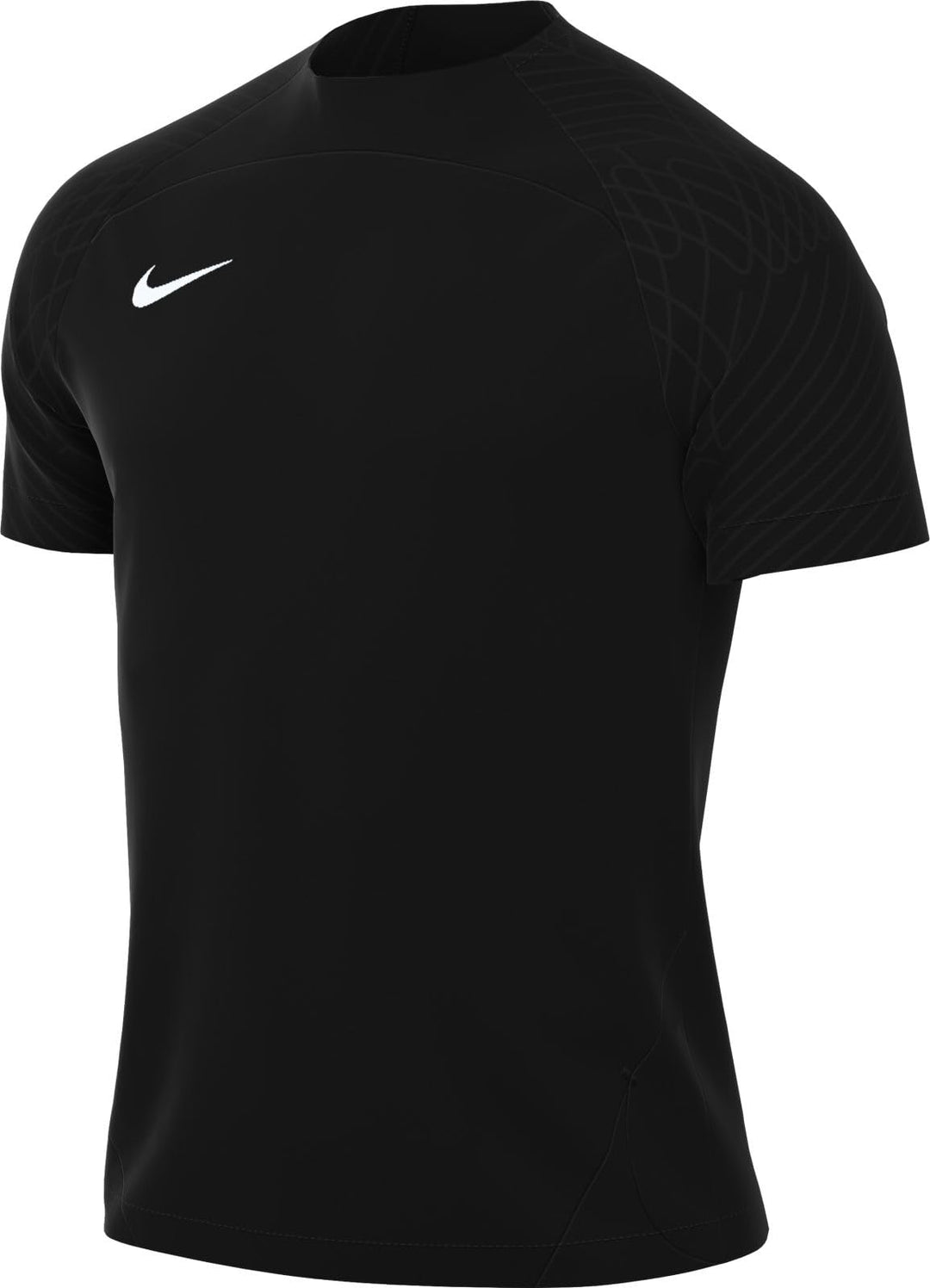 Nike Herren M Nk Df Strke Iii JSY Ss T-Shirt S Black/Black/Black/White, S Black/Black/Black/White