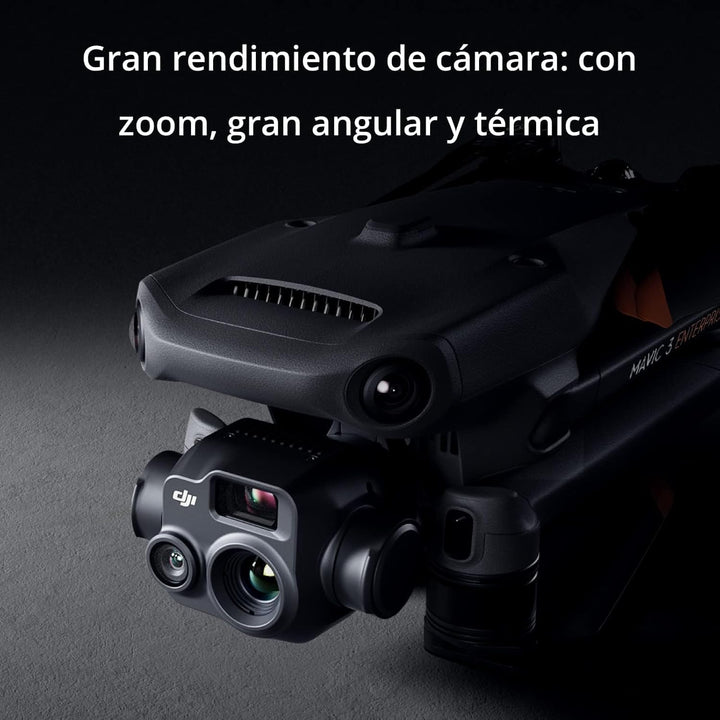 DJI Mavic 3T Worry-Free Basic Combo - Kameradrohne mit 640×512 Wärmebildkamera, 1/2″ CMOS-Weitwinkel