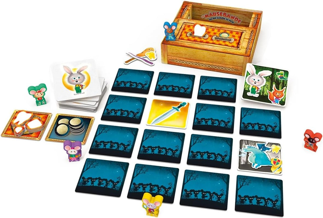 Game Factory 646058 Die Mäusebande, kooperatives Kinderspiel, Familienspiel