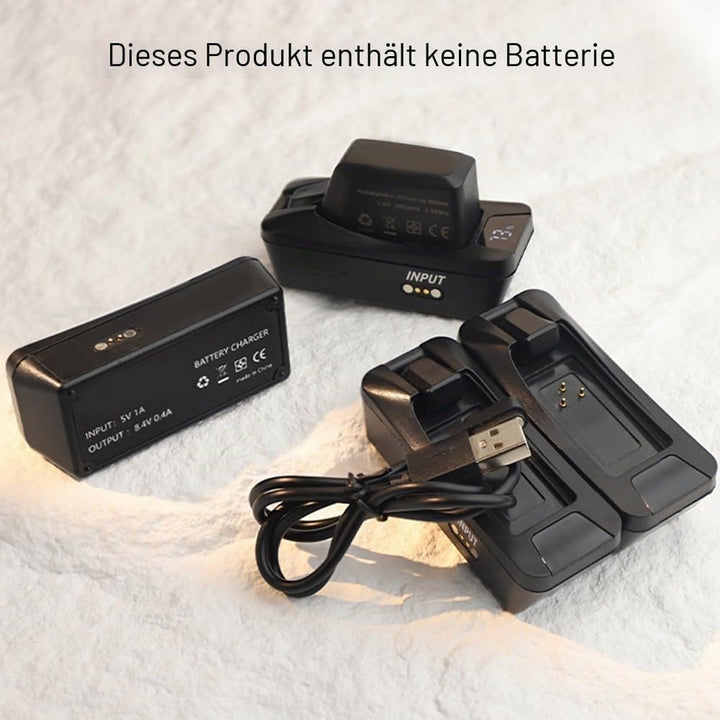 Smart Charger für SRAM AXS und AXS inkl. Batteriestand-Bildschirm und Sicherheitsfunktionen