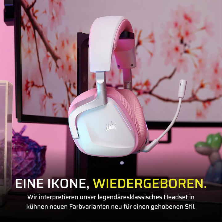 Corsair Void v2 Wireless Gaming-Headset mit Bluetooth für PC, PS5, PS4, Switch &amp; Mobil – Dolby Atmos
