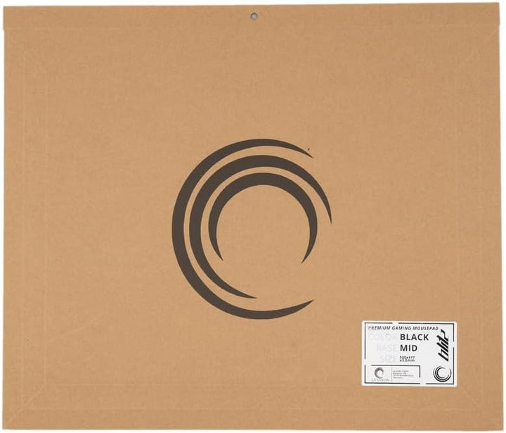 Blitz - Mousepad (Hard, Black, 490mm x 490mm) black hard 490L x 490B mm, black hard 490L x 490B mm