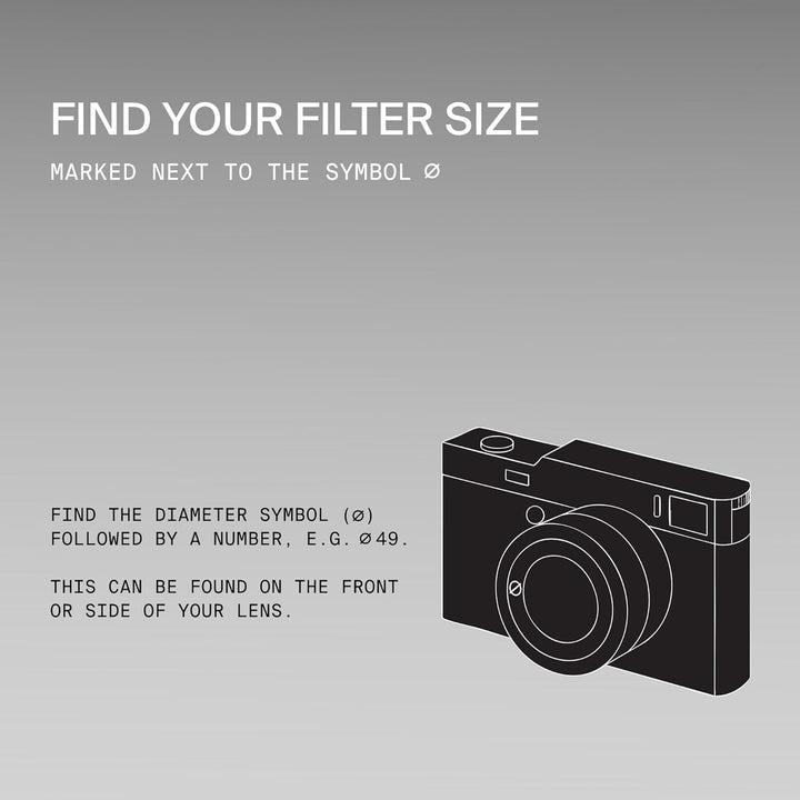 Gobe 82 mm Graufilter ND8 (3 Stop) ND Filter (2Peak) 82mm, 82mm