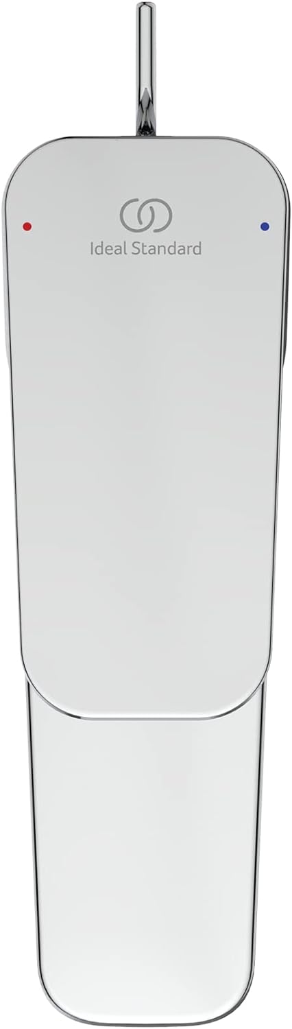 Ideal Standard BD274AA Ceraplan Waschtischarmatur mit Zugknopf-Ablaufgarnitur Auslaufhöhe 73mm EasyF
