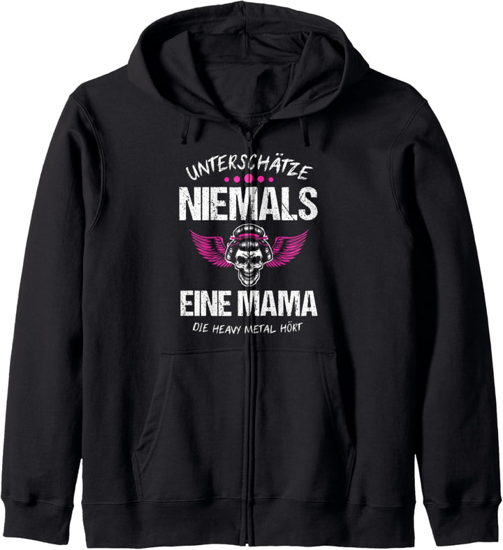 Heavy Metal Mama Heavy Metal Fan Musik Kapuzenjacke
