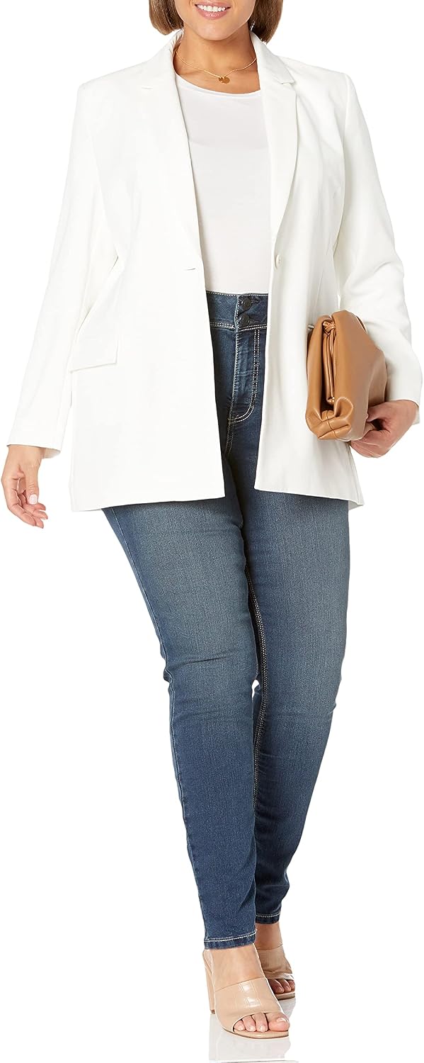 The Drop Blazer für Damen, Blake Lang für Damen XS Elfenbeinfarben, XS Elfenbeinfarben