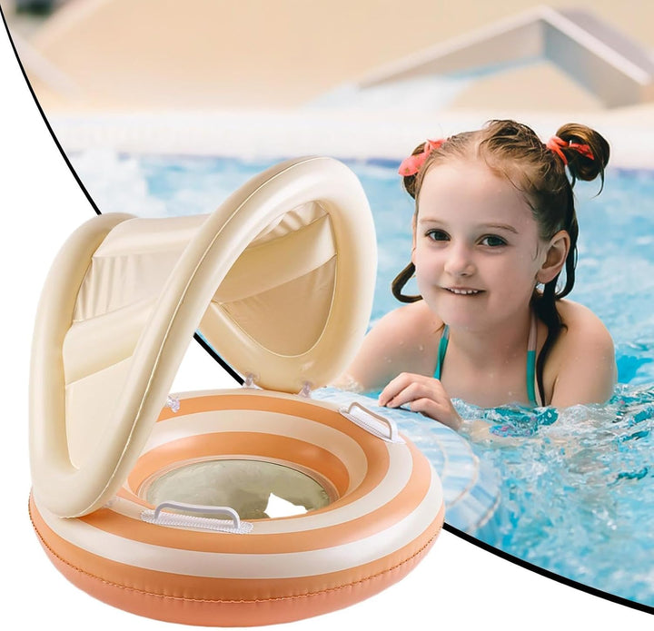 Aufblasbare Pool-Schwimmflösse für Kinder Pool-Schwimmspielzeug mit Orange, Orange