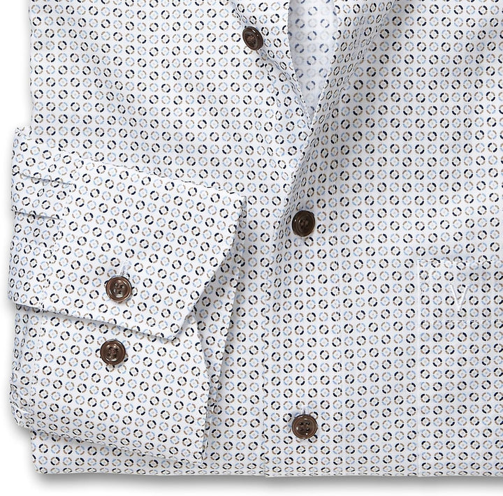 Marvelis Herren Businesshemd Langarm 722584,Rotationsdruck,Modern Fit,New Kent 47 Natur 22, 47 Natur