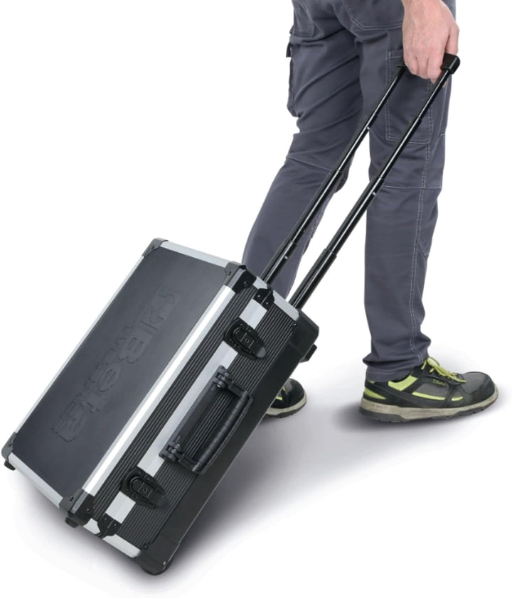 Beta BW 2056T/E – Kunststoff-Trolleykoffer mit Sortiment von 163 Werkzeugen für Allgemeine Wartung