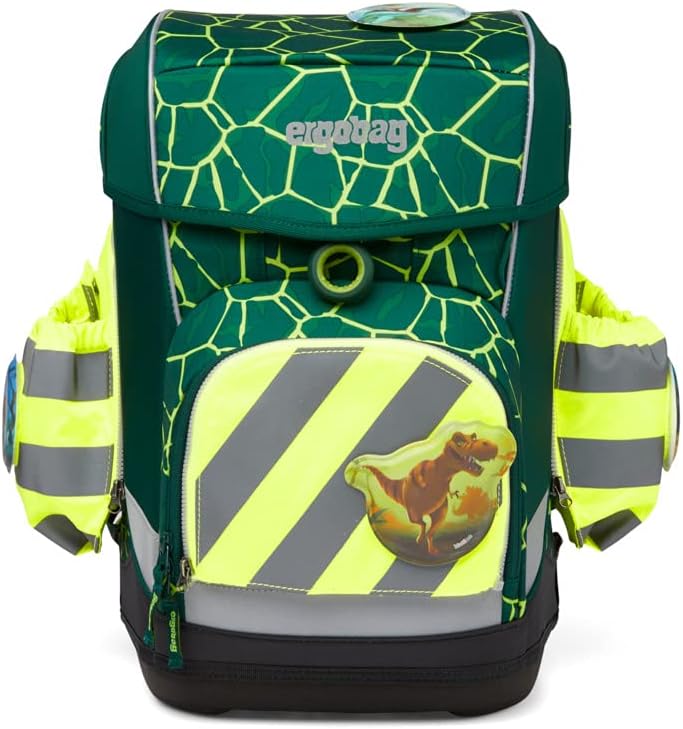 ergobag Zubehör Zip-Set Sicherheitsset 3tlg. mit Reflektorstreifen Gelb Einheitsgrösse