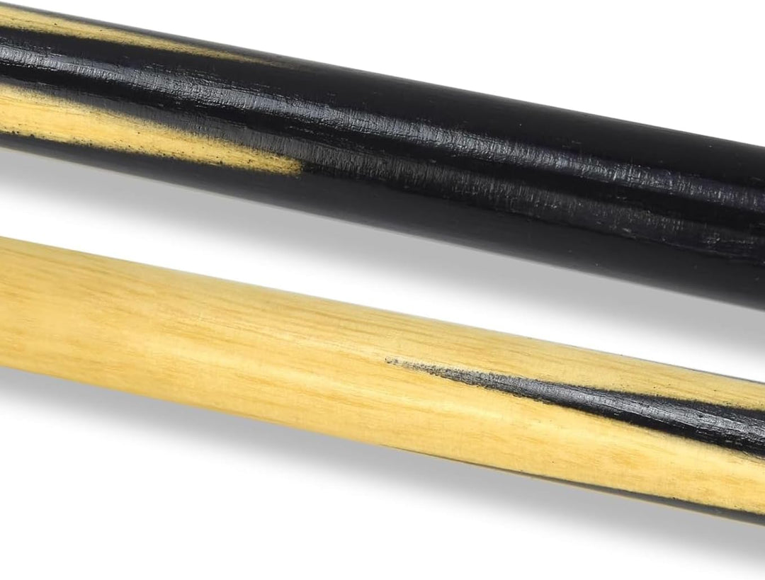 YRU 2 Stück Billard Pool Queue, Kinder Short Billard Rod 50-122 cm Snooker Tisch Queue Innen Esche H