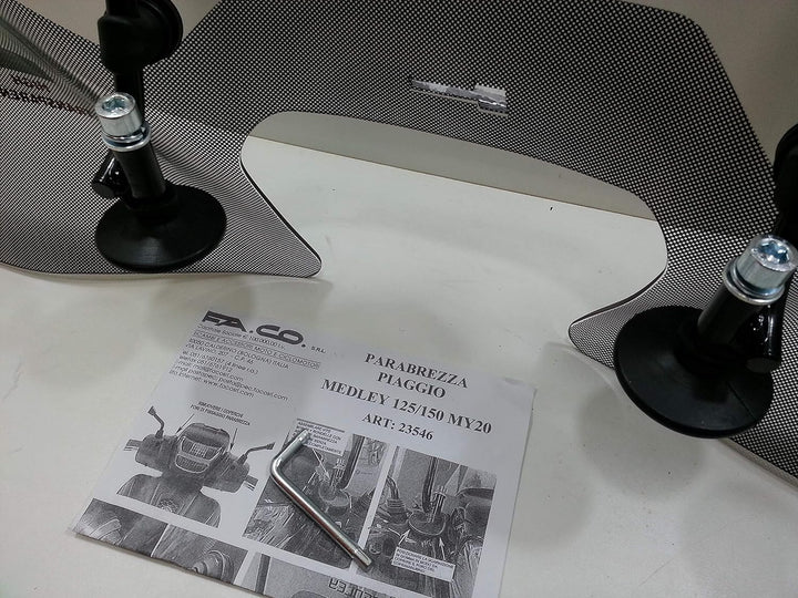 Windschutzscheibe Piaggio Medley 125-150cc ab 2020