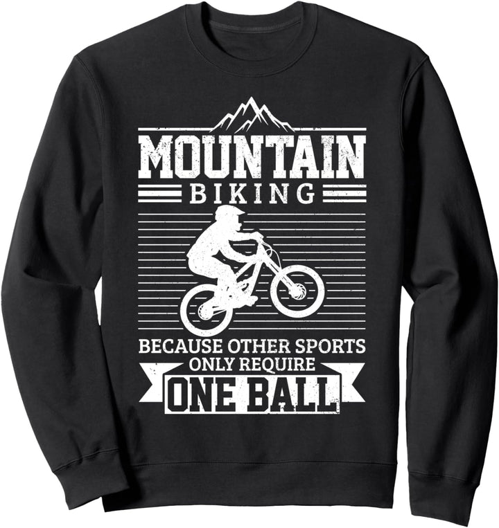 Mountainbike MTB Downhill Freeride Mountainbiker Geschenk Sweatshirt