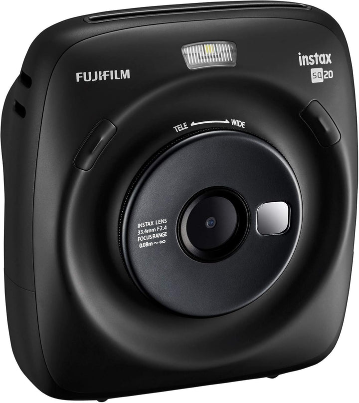 instax SQUARE SQ 20 Sofortbildkamera, Schwarze Schwarz