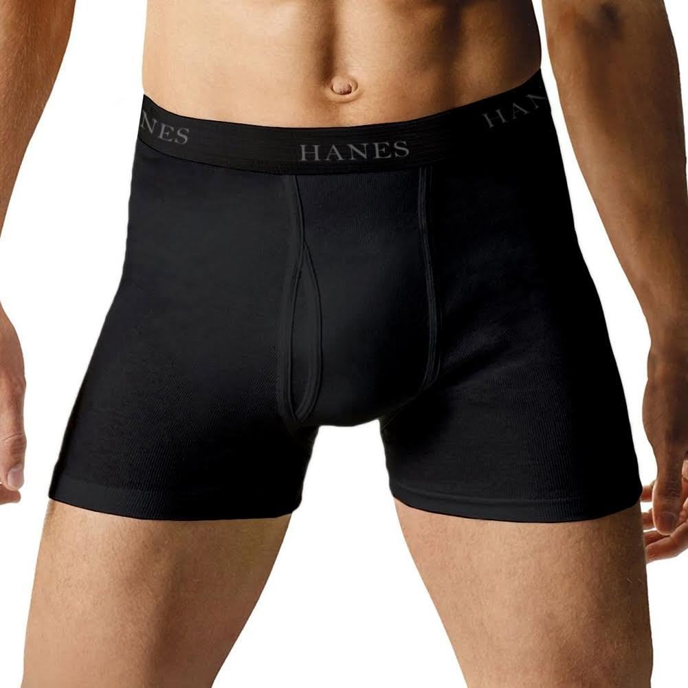 Hanes Herren Boxershorts mit Komfort-Flex-Bund, Grösse S, 5er-Pack