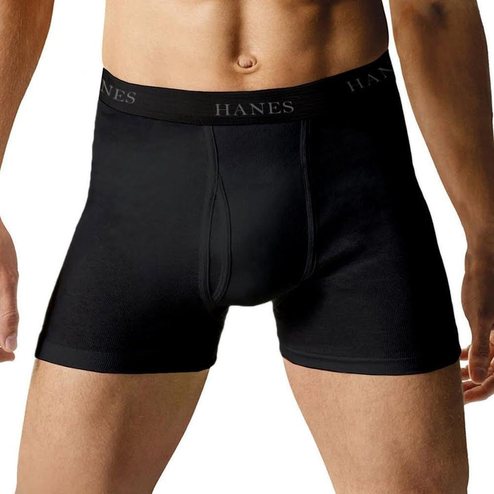 Hanes Herren Boxershorts mit Komfort-Flex-Bund, Grösse S, 5er-Pack