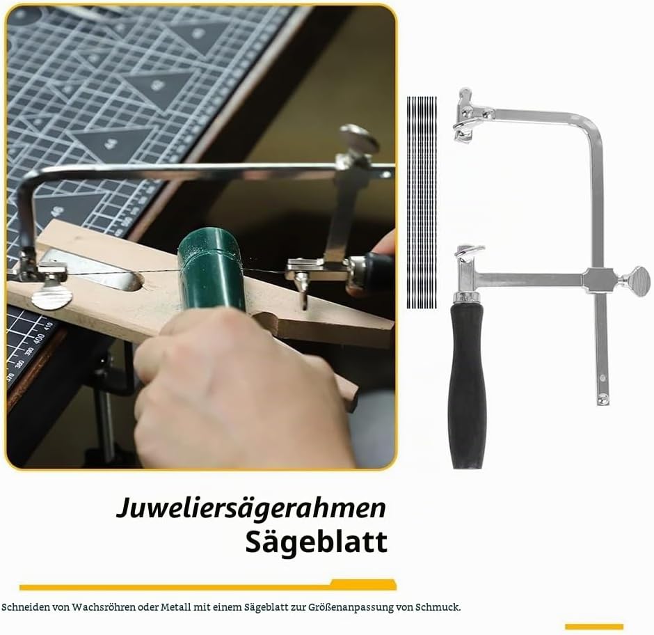 Ringgrössenmesser für Schmuck, Schnitzwerkzeug-Set, Ringwachs-Form-Set, Schmuckwachs-Tube, Juwelierw