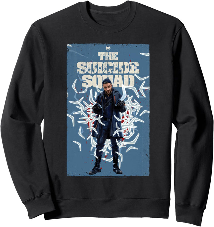 The Suicide Squad Captain Boomerang Poster Sweatshirt
