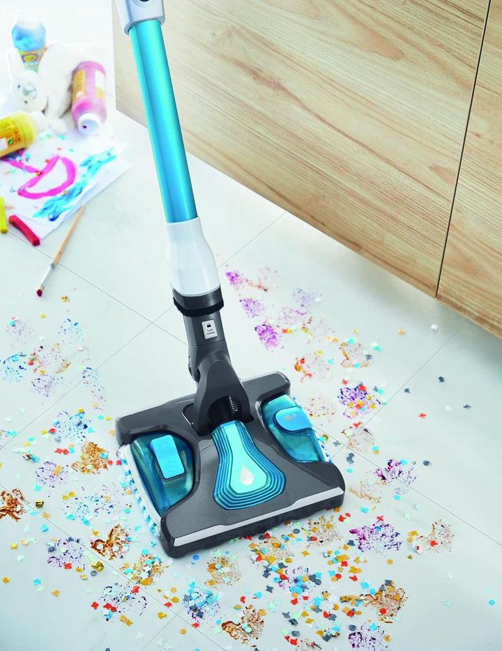 TEFAL Air Force 360 Flex Aqua Staubsauger, Blau/Weiss