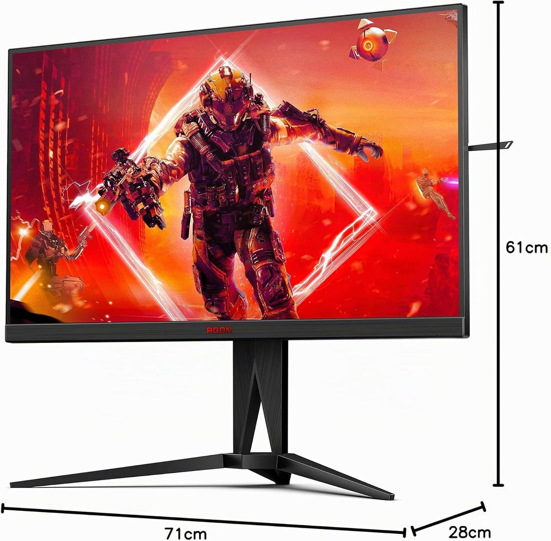 AOC AGON AG325QZN - 32 Zoll QHD Gaming Monitor, 0,5ms MPRT, 240 Hz, FreeSync Premium, HDR 400 (2560x