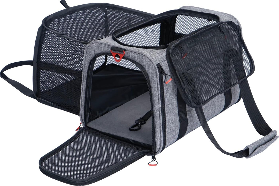 ZOLUX Transporttasche Nomad L - erweiterbare Fläche für Komfort