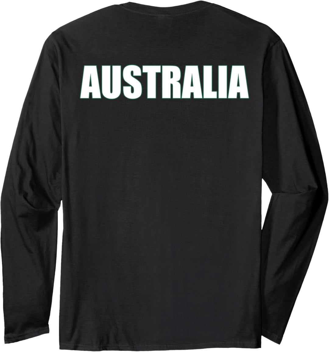 Australien Rugby-Trikot Australier Rugby 2-seitige Langarmshirt