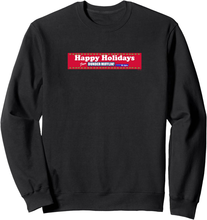 The Office Dunder Mifflin Holiday Banner Sweatshirt