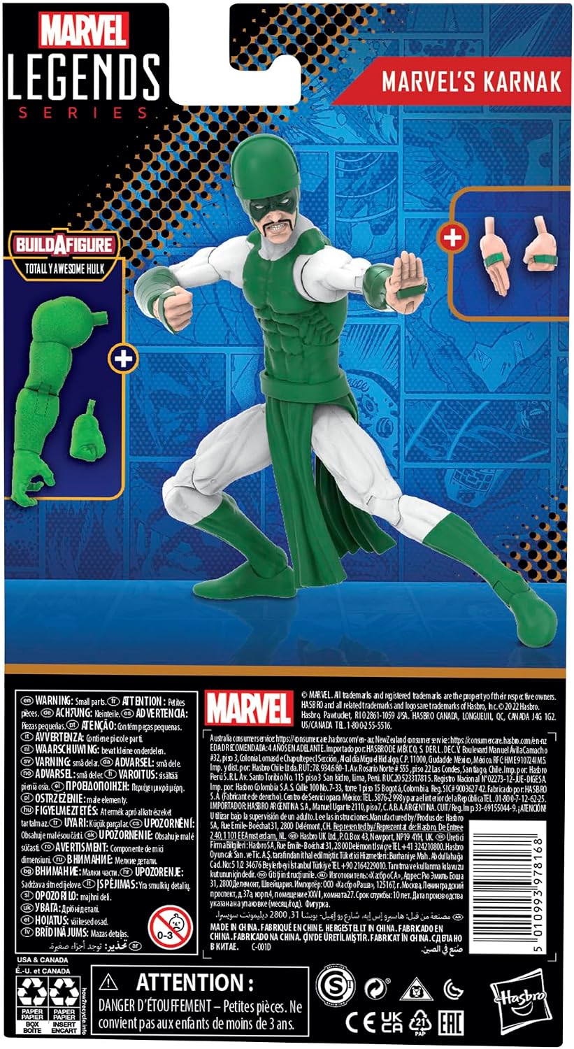 Marvel Legends Series Comics Marvel’s Karnak, 15 cm grosse Action-Figur