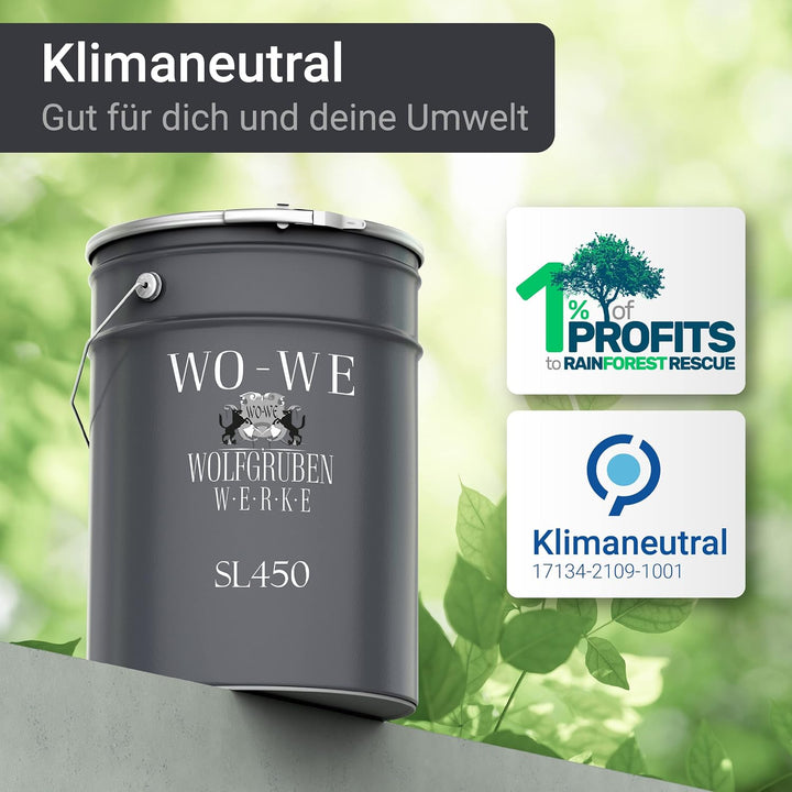 WO-WE 2K Poolfarbe Poolbeschichtung Schwimmbadfarbe - Steingrau wie RAL 7030-20Kg RAL7030 - Steingra