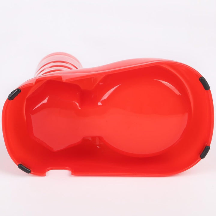 350ml Automatischer Haustier Wasserspender, Kunststoff Rot für Katzen