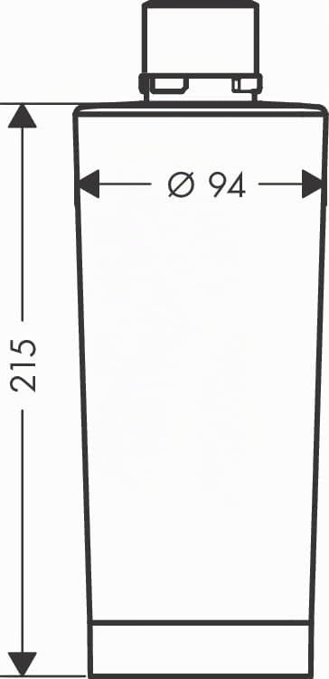hansgrohe Mineralisierung und Filter Life, Filterkartusche für Aqittura M91, Wasserfilter, Ersatzfil