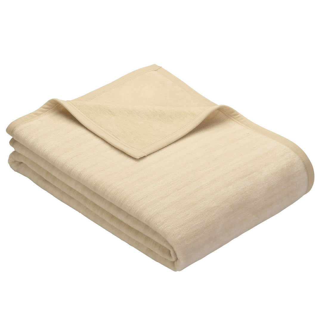 Ibena Fano Sofaschoner 100x200 cm – Sofaschutz wollweiss Creme, toller Couchschoner aus hochwertiger