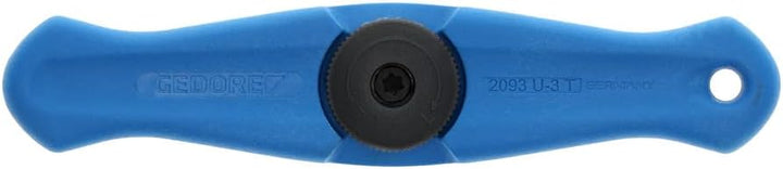 GEDORE Quergriffknarre, für 1/4 Zoll, 6,3 mm Antrieb, 5degree Rückschwenkwinkel, für enge Bauräume,