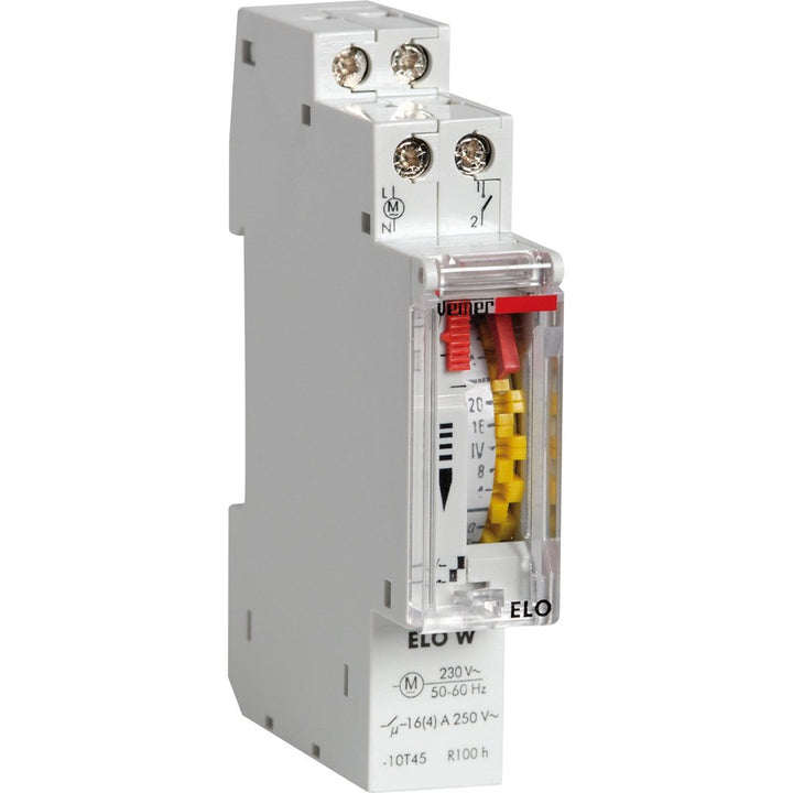 Vemer vp878300 Zeitschalter elektromechanisch elo-w, hellgrau