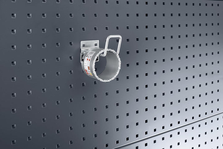 bott perfo Bügelhaken, 5 Stück mit Doppelaufnahme für perfo Lochplatten, Länge 150 mm, 14010025, 150