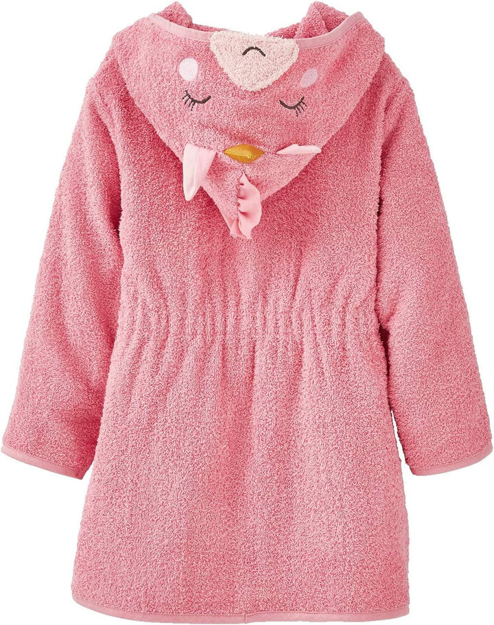 Vertbaudet Kinder Bademantel, Einhorn-Kostüm 116 ROSE, 116 ROSE
