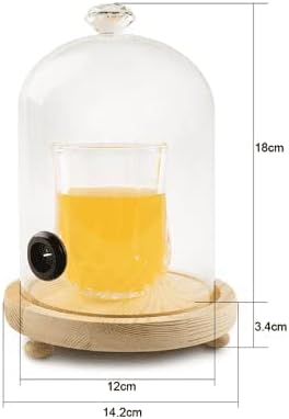 Ziva Glasglocke für Cocktails Rauchen