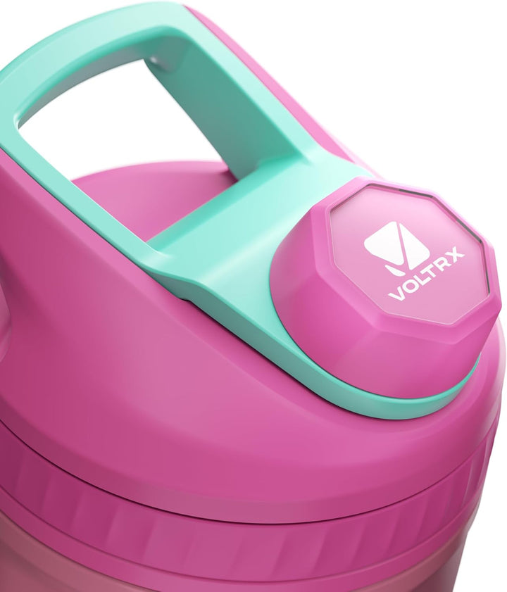 VOLTRX ChillMix Shaker Isoliertem Edelstahl - USB-C Aufladbarer Elektrischer Proteinshake-Mixer, Sha