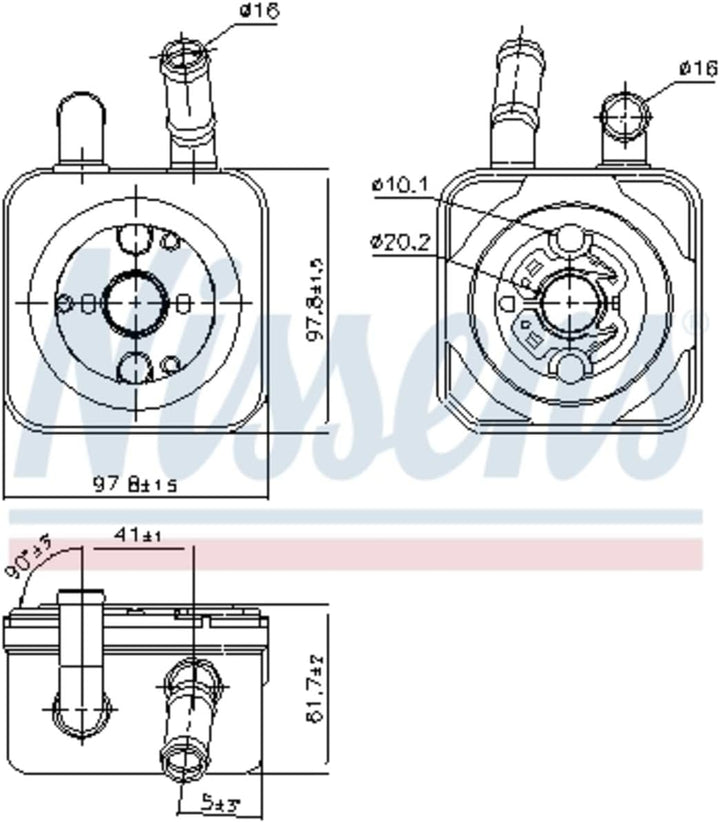 Nissens 90853 Motorblock