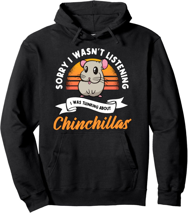 Ich denke an Chinchilla Sachen Chinchilla Pullover Hoodie