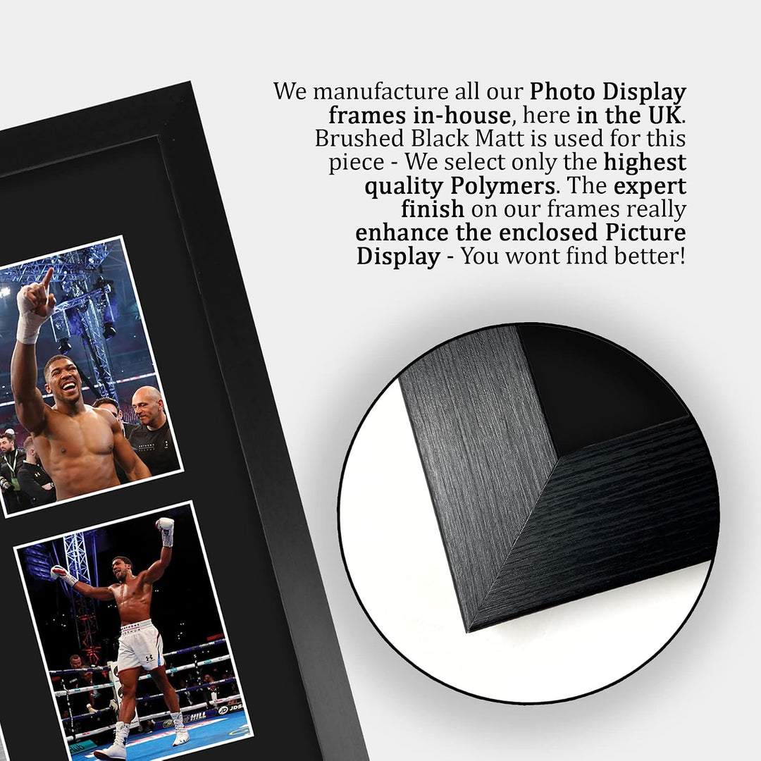 HWC Trading FR A3 Anthony Joshua Boxing Geschenke Gedrucktes Signiertes Autogrammbild Für Boxer-Erin