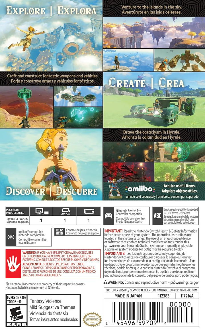 The Legend of Zelda: Tears of the Kingdom (Deutsch Spielbar)