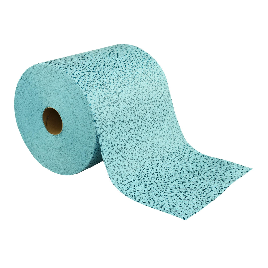 saugstarke Spezialwischtuchrolle mit 500 Abrissen | 32x36 cm | Polypropylen | perforiert | sehr nass