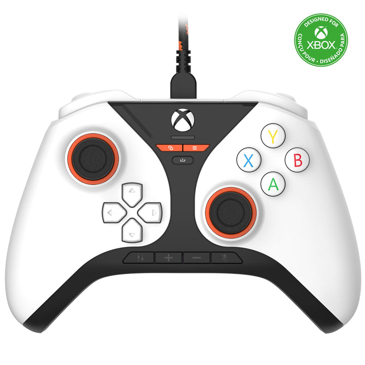 Snakebyte Gamepad Pro X weiss - kabelgebundener Xbox Series X|S &amp; PC Controller mit Hall-Effect Sens