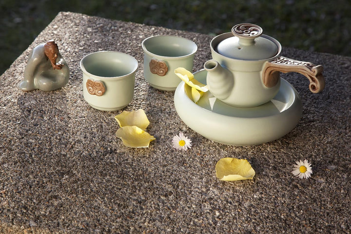 TEA SOUL B6021250 Ru Porzellan Teeset, grün