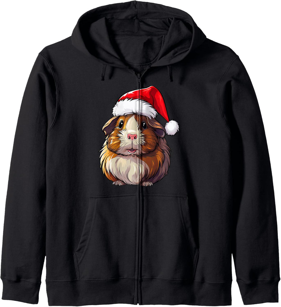 Meerschweinchen Weihnachten Kapuzenjacke