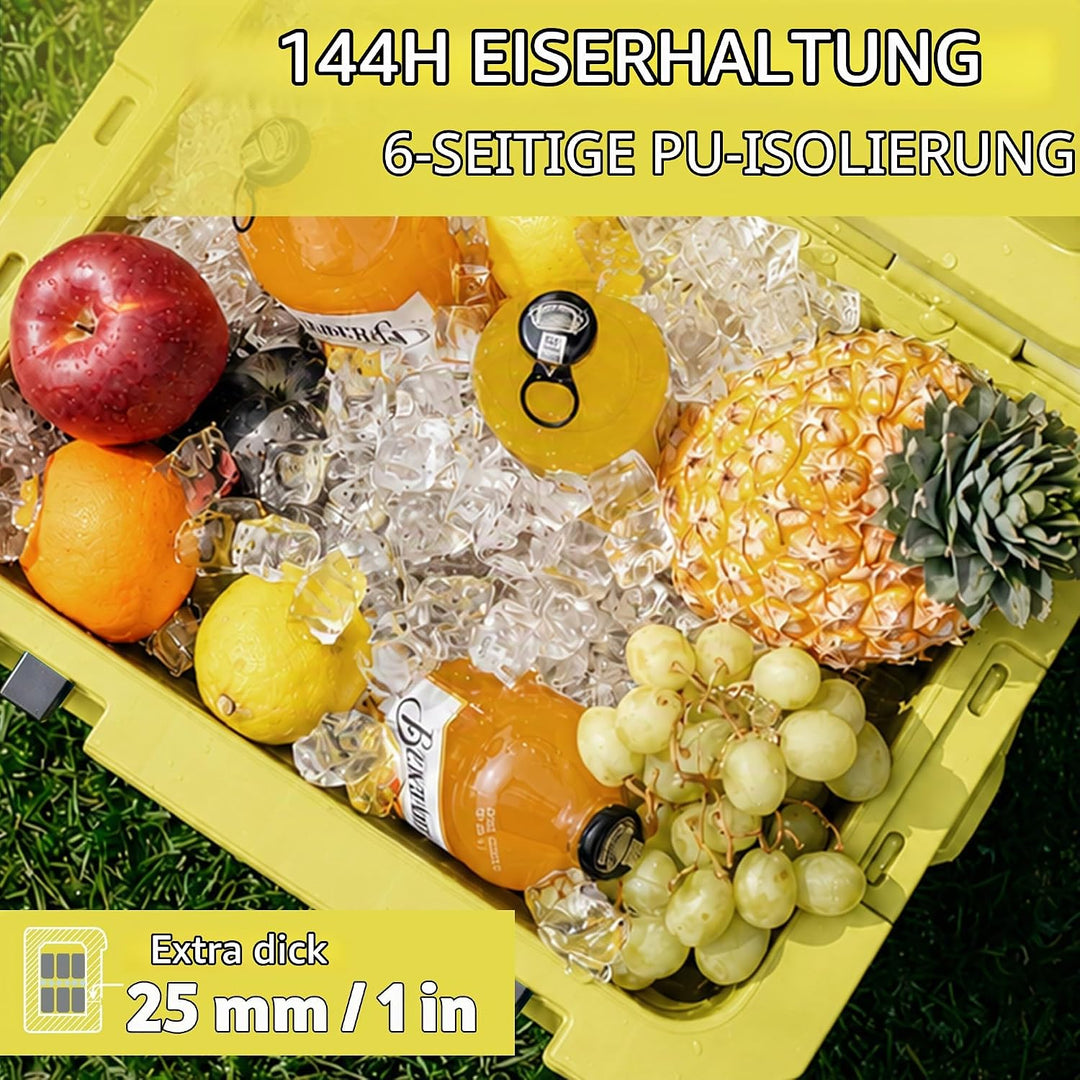 Naturehike Kühlbox 17 Liter/24 Liter/36 Liter Thermobox hochwertige PU Isolierbox 48 Std. Kühlleistu