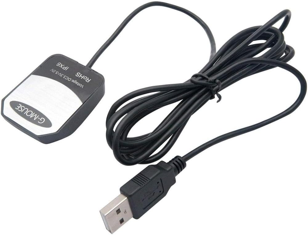 Riloer USB GPS Receiver Vk-162 Remote Mount Compatible with Google Earth Raspberry Pi Linux Window W